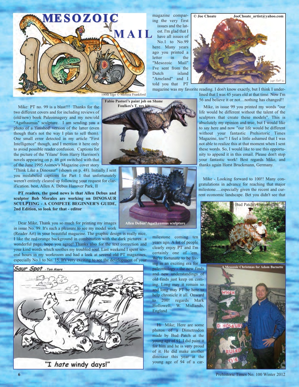 Prehistoric Times Preview Pages