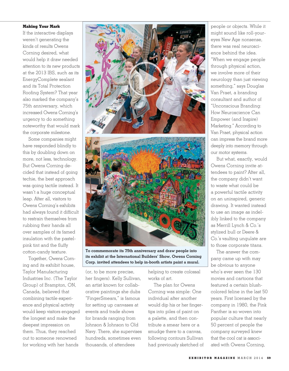 EXHIBITOR Magazine Preview Pages