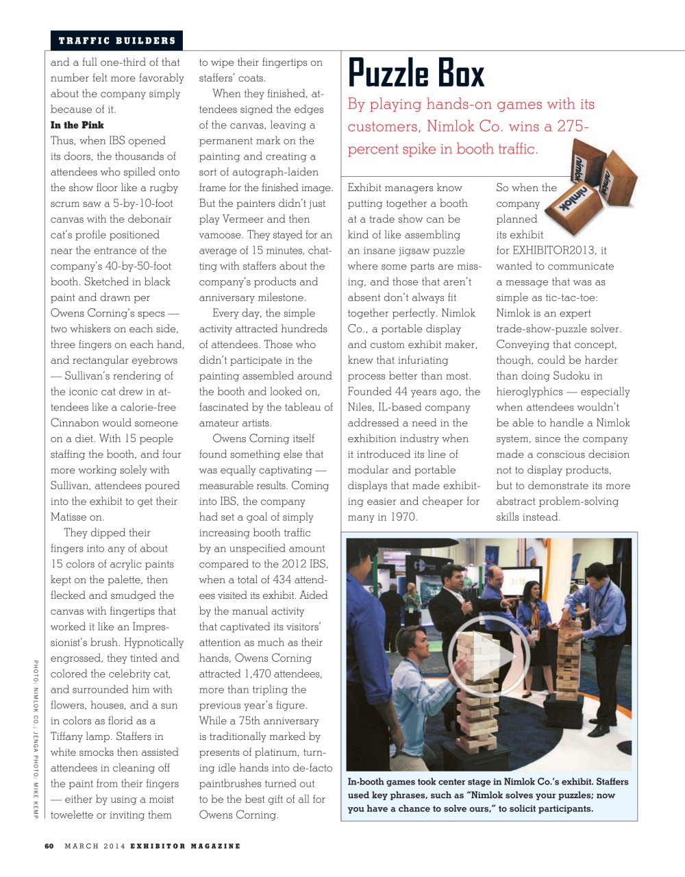 EXHIBITOR Magazine Preview Pages