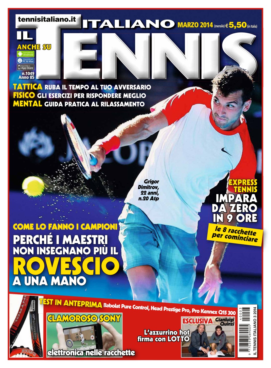 Il Tennis Italiano Preview Pages