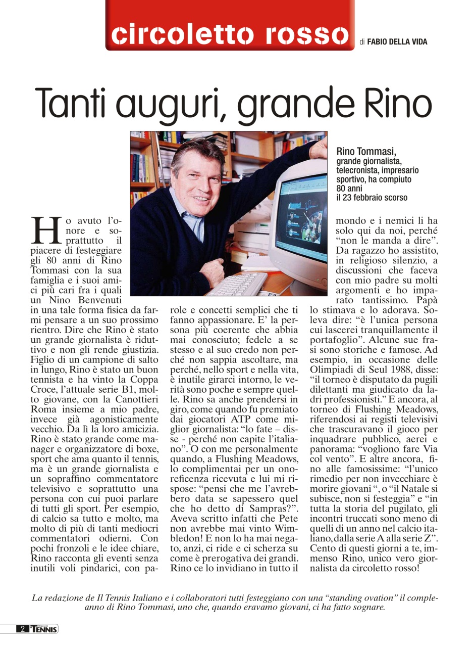 Il Tennis Italiano Preview Pages