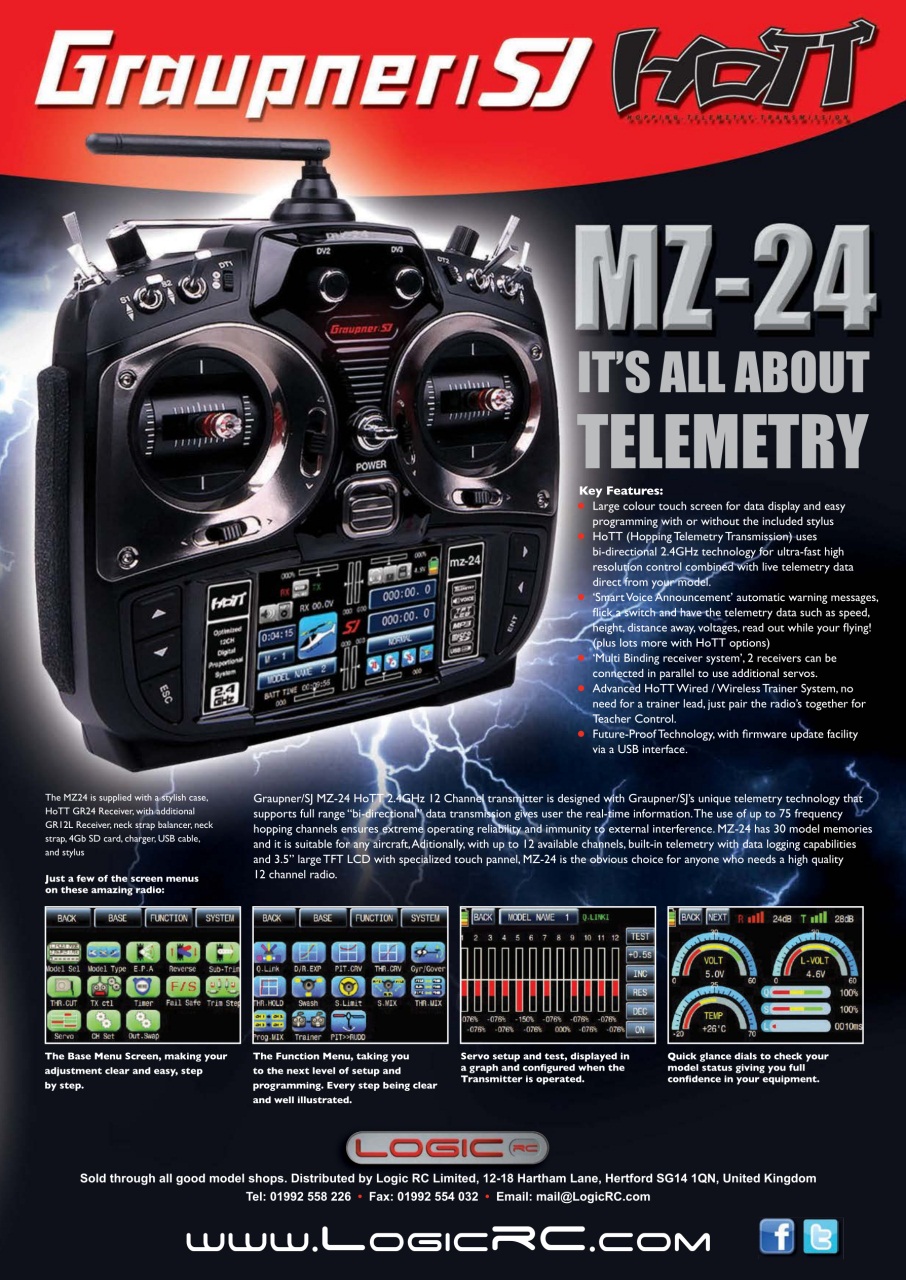 Radio Control Model Flyer Preview Pages