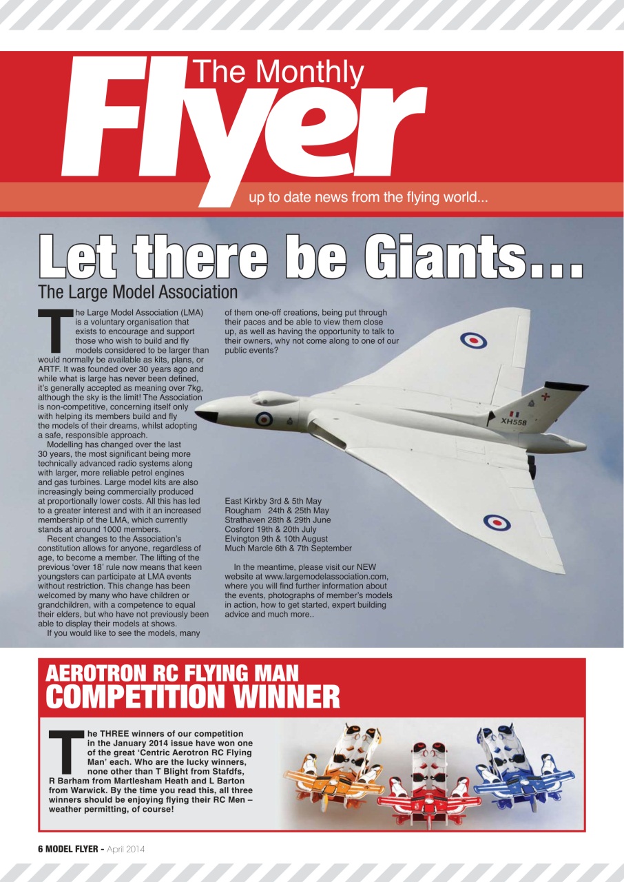 Radio Control Model Flyer Preview Pages