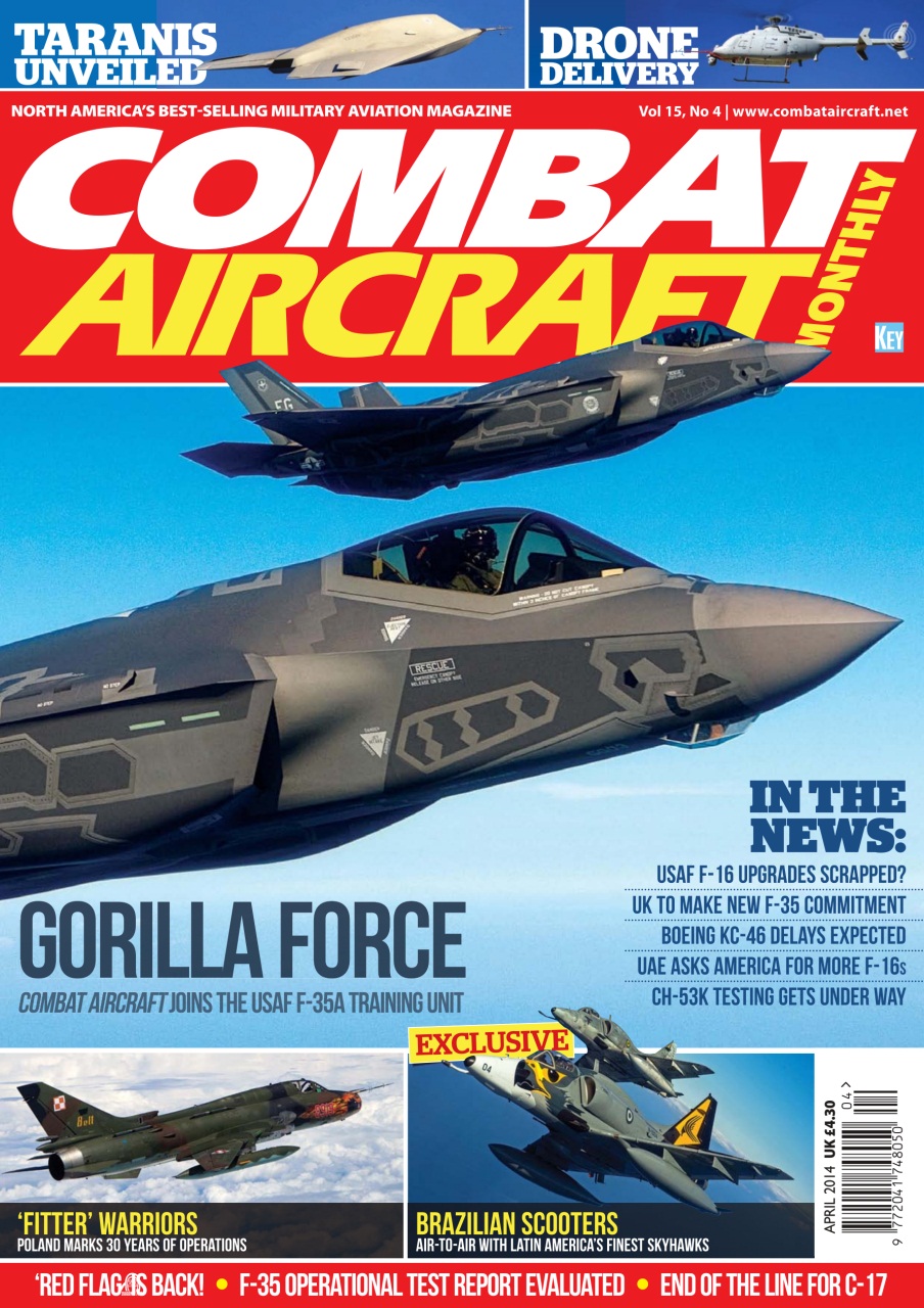 Combat Aircraft Journal Preview Pages