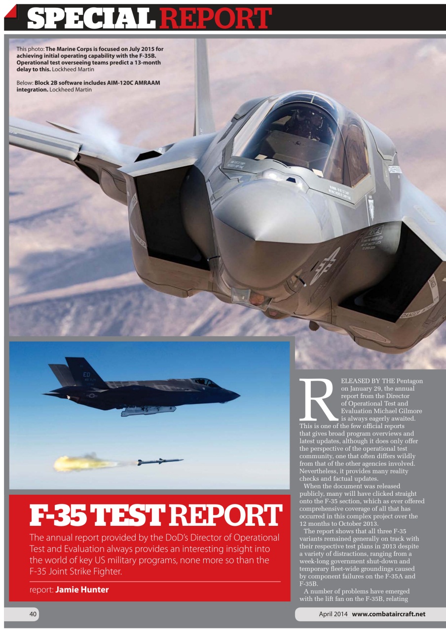 Combat Aircraft Journal Preview Pages