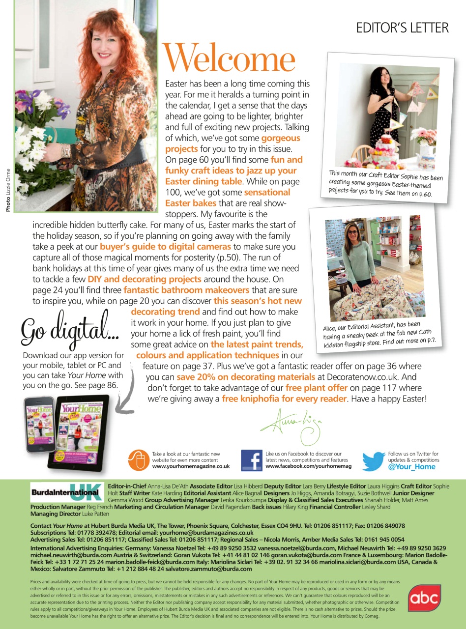 Your Home Magazine Preview Pages