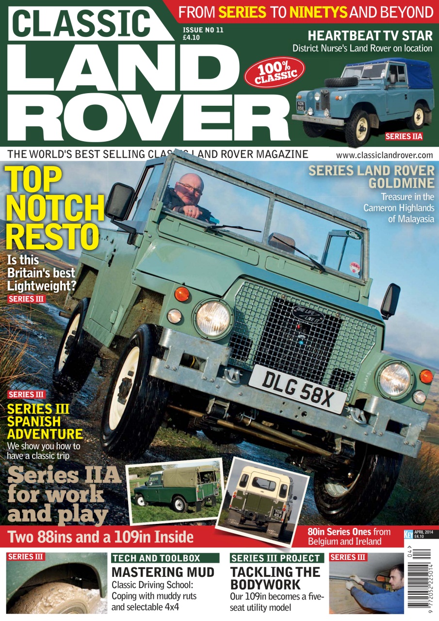 Classic Land Rover Magazine Preview Pages