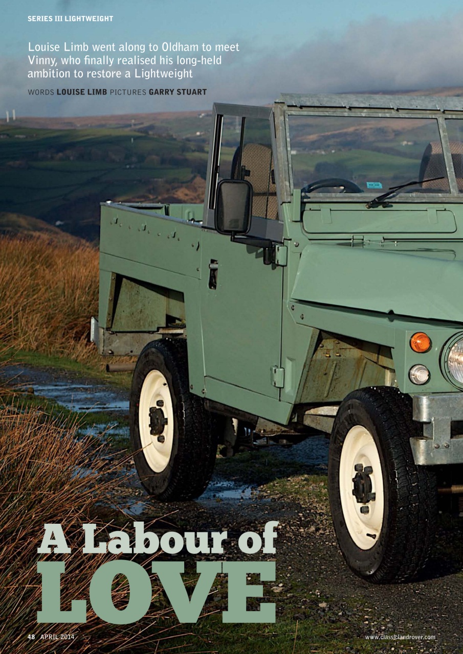 Classic Land Rover Magazine Preview Pages