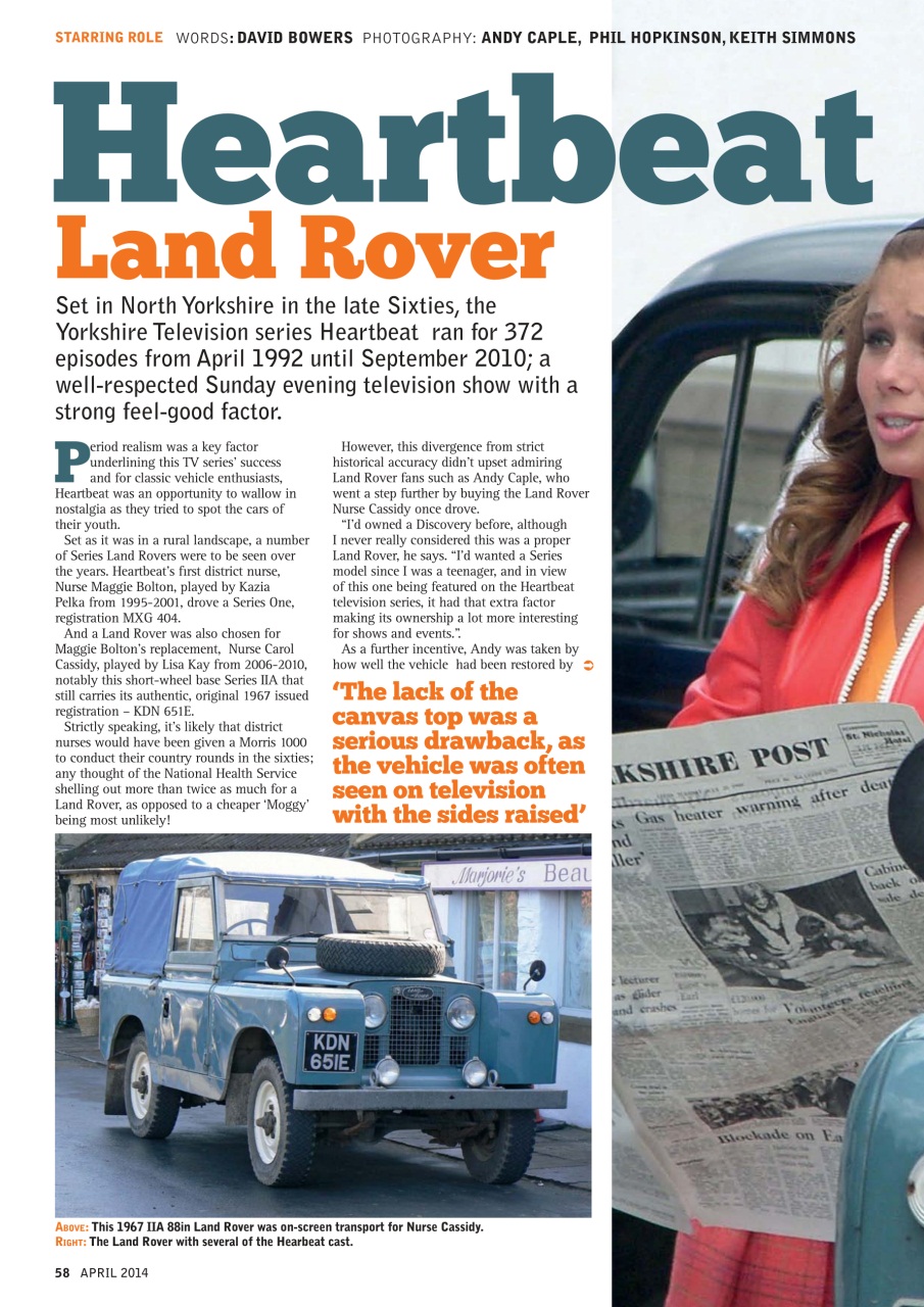 Classic Land Rover Magazine Preview Pages