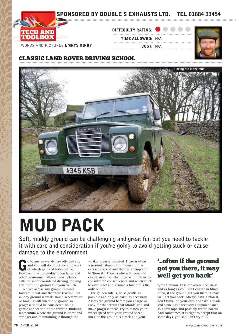 Classic Land Rover Magazine Preview Pages