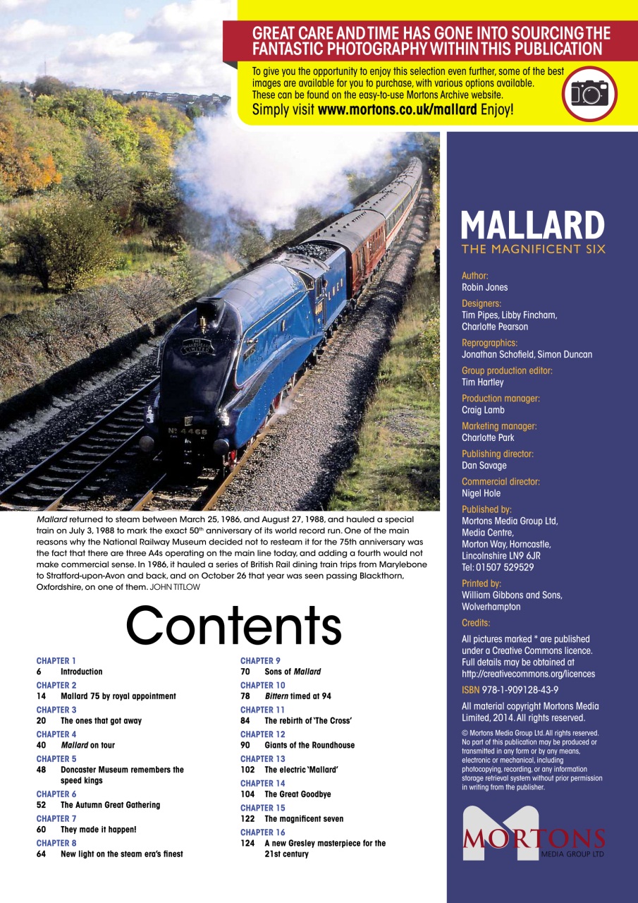 Heritage Railway Preview Pages