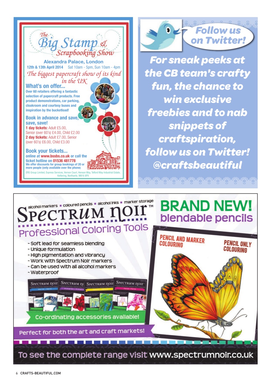 Crafts Beautiful Preview Pages