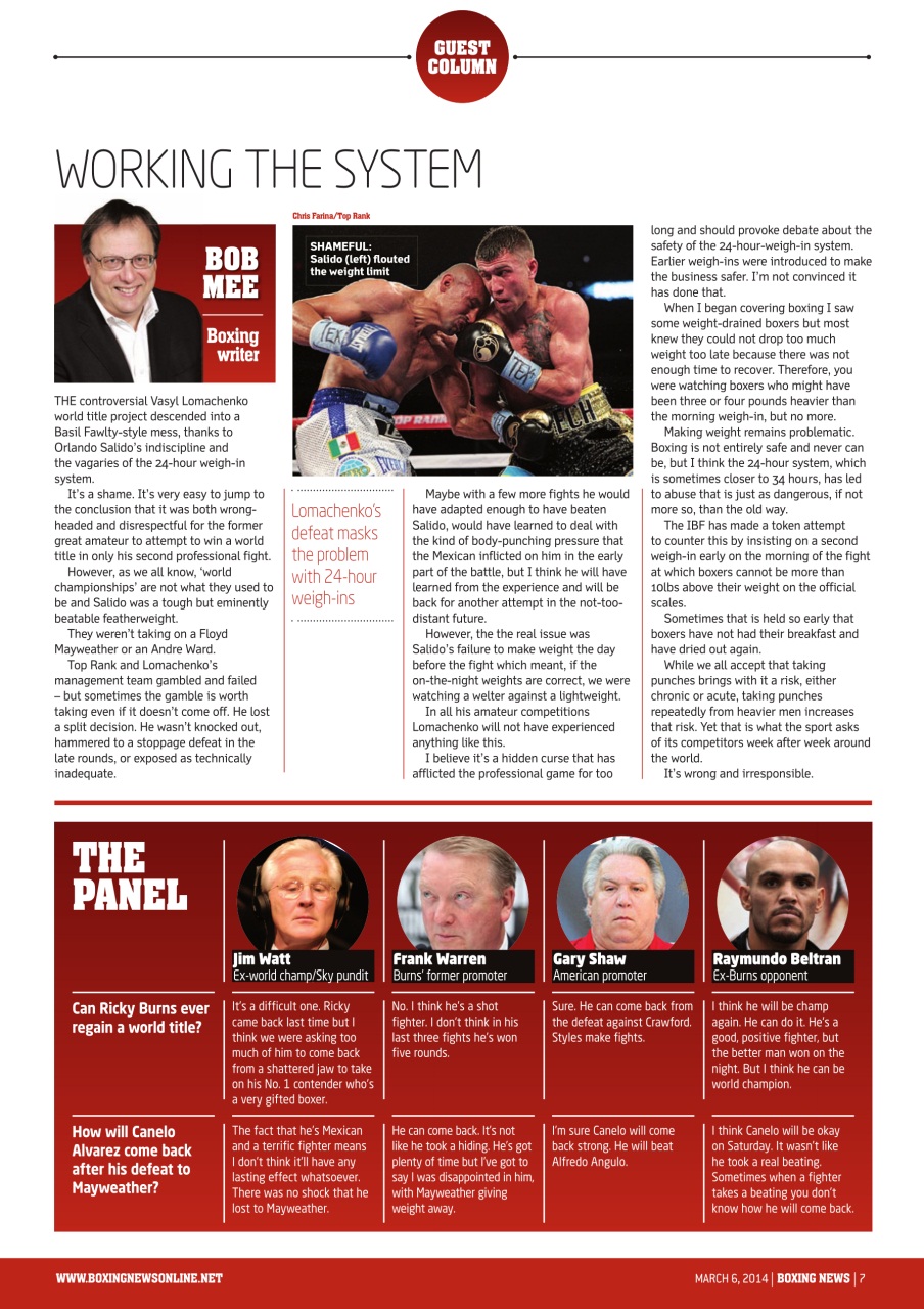 Boxing News Preview Pages