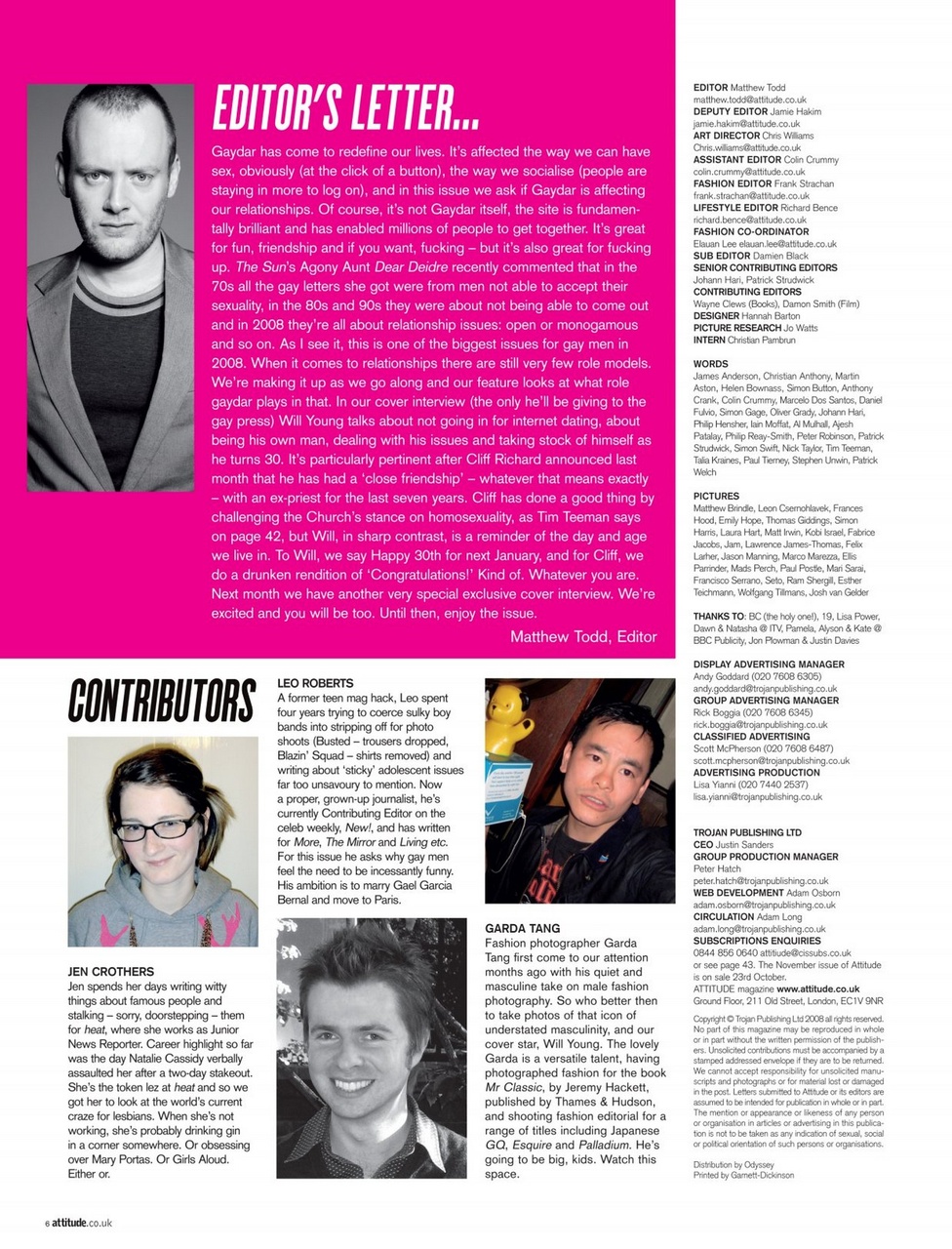 Attitude Preview Pages