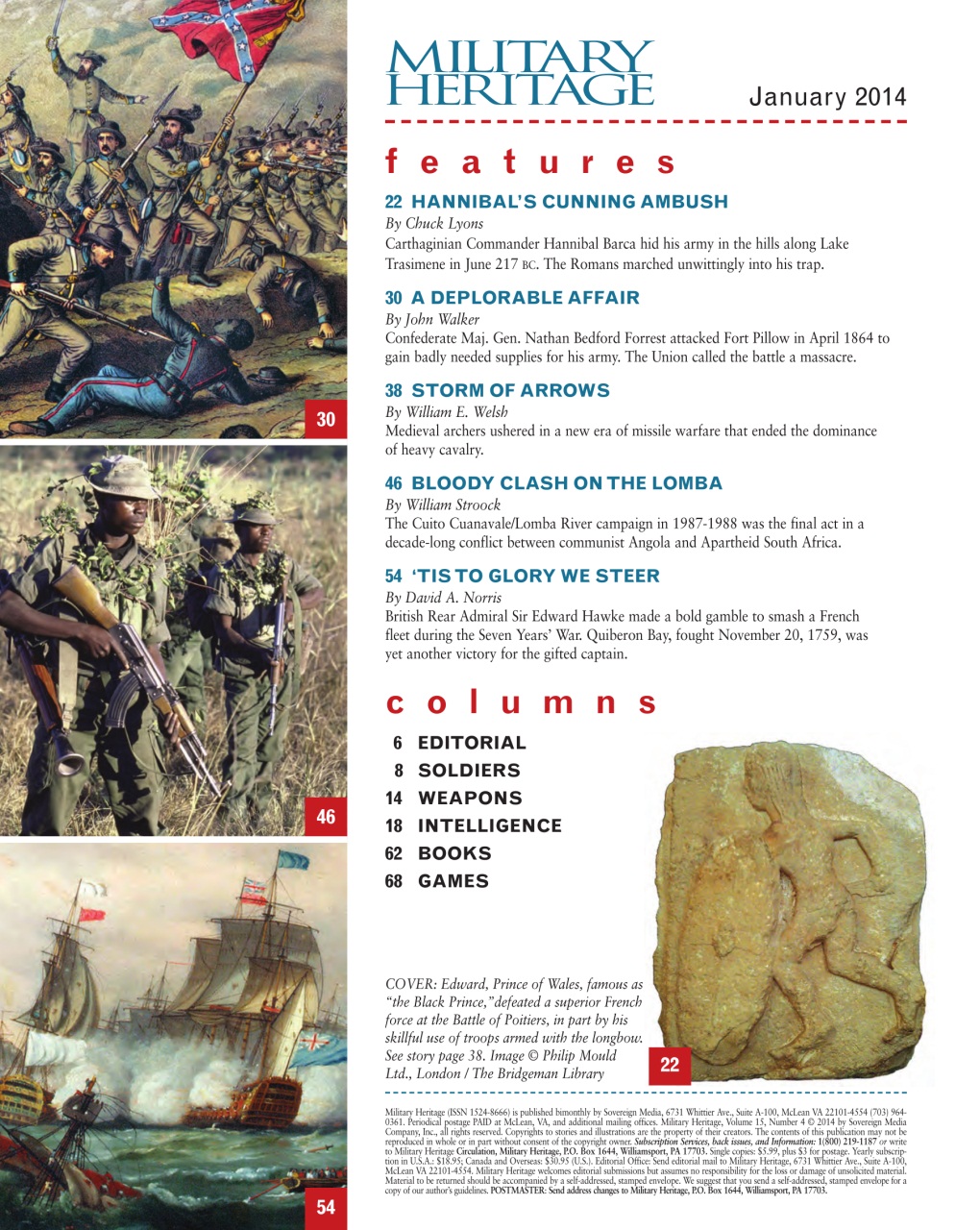 Military Heritage Preview Pages
