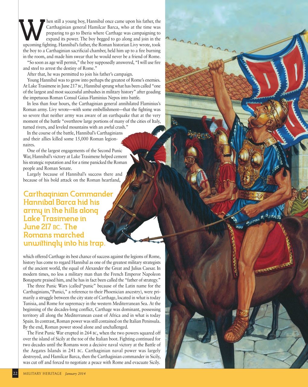 Military Heritage Preview Pages