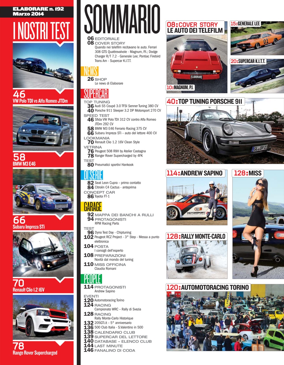Elaborare GT Tuning Preview Pages