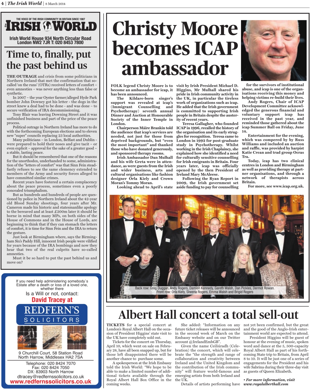 Irish World Preview Pages