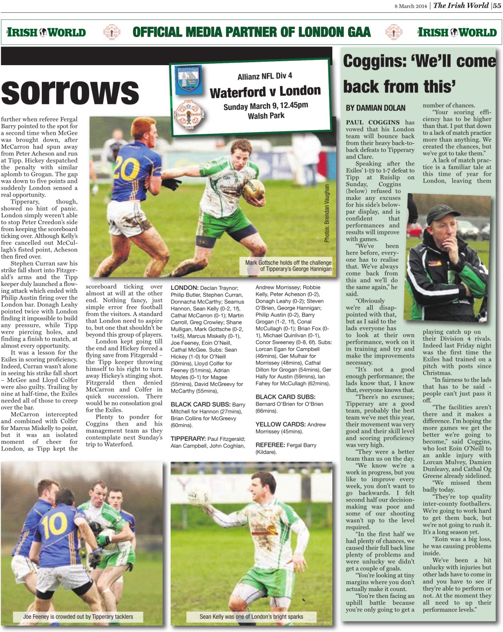 Irish World Preview Pages