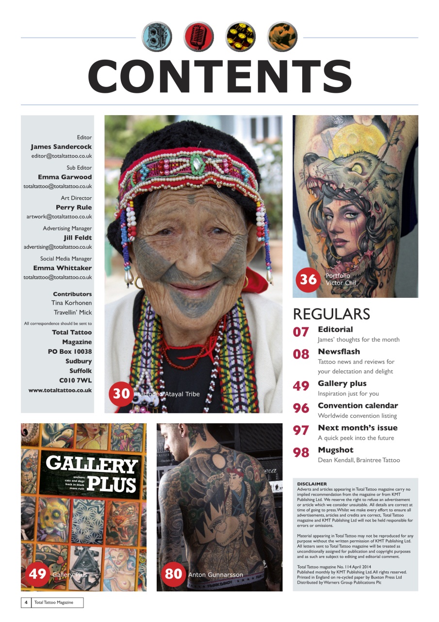Total Tattoo Preview Pages