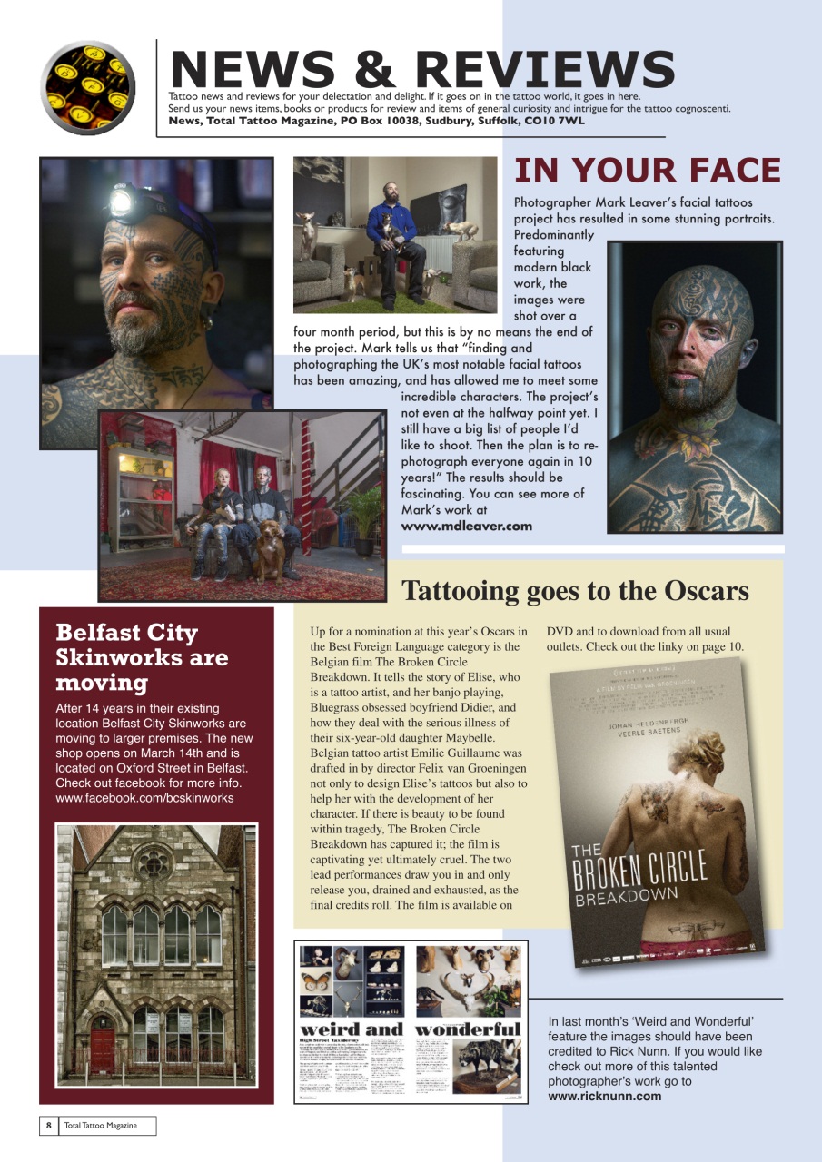 Total Tattoo Preview Pages