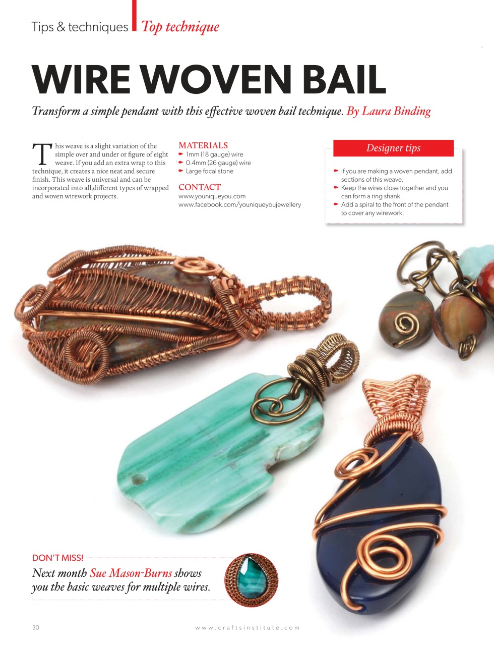 Making Jewellery Preview Pages