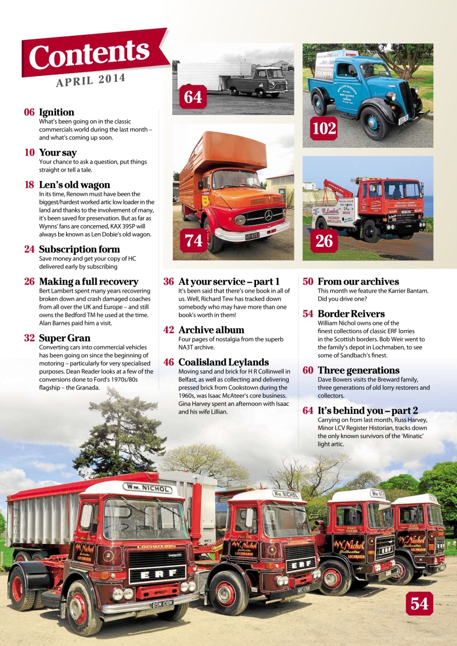 Heritage Commercials Magazine Preview Pages