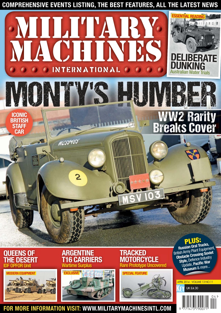 Military Machines International Preview Pages
