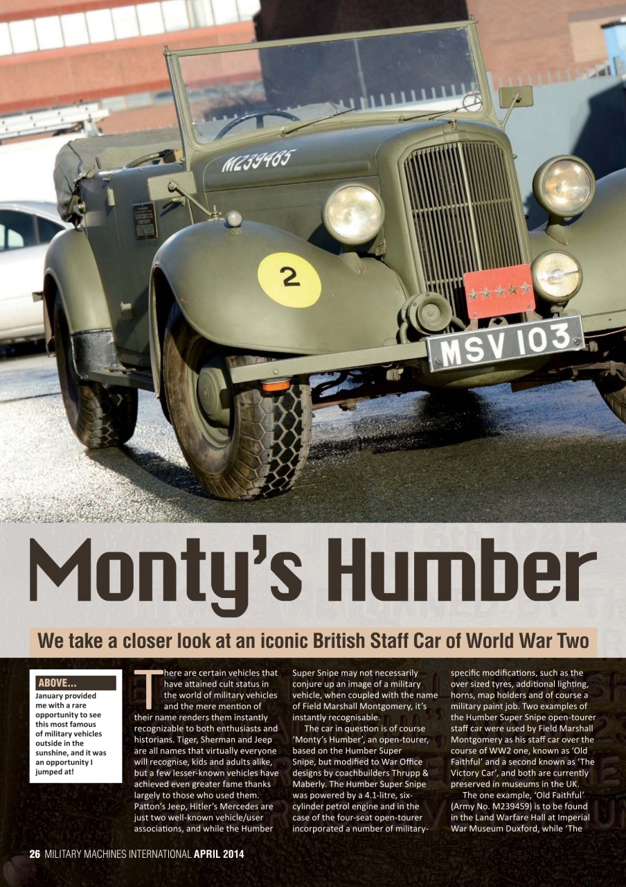 Military Machines International Preview Pages