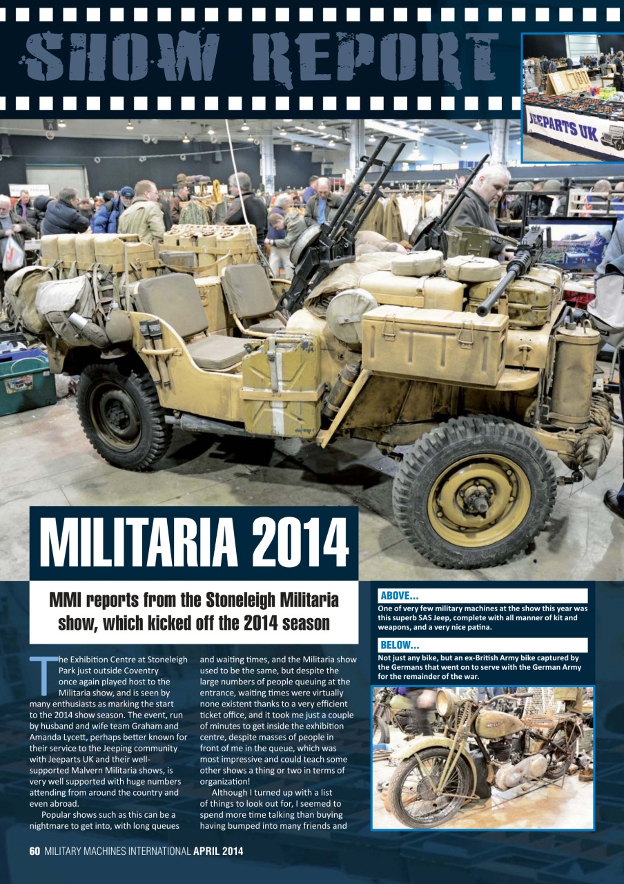 Military Machines International Preview Pages