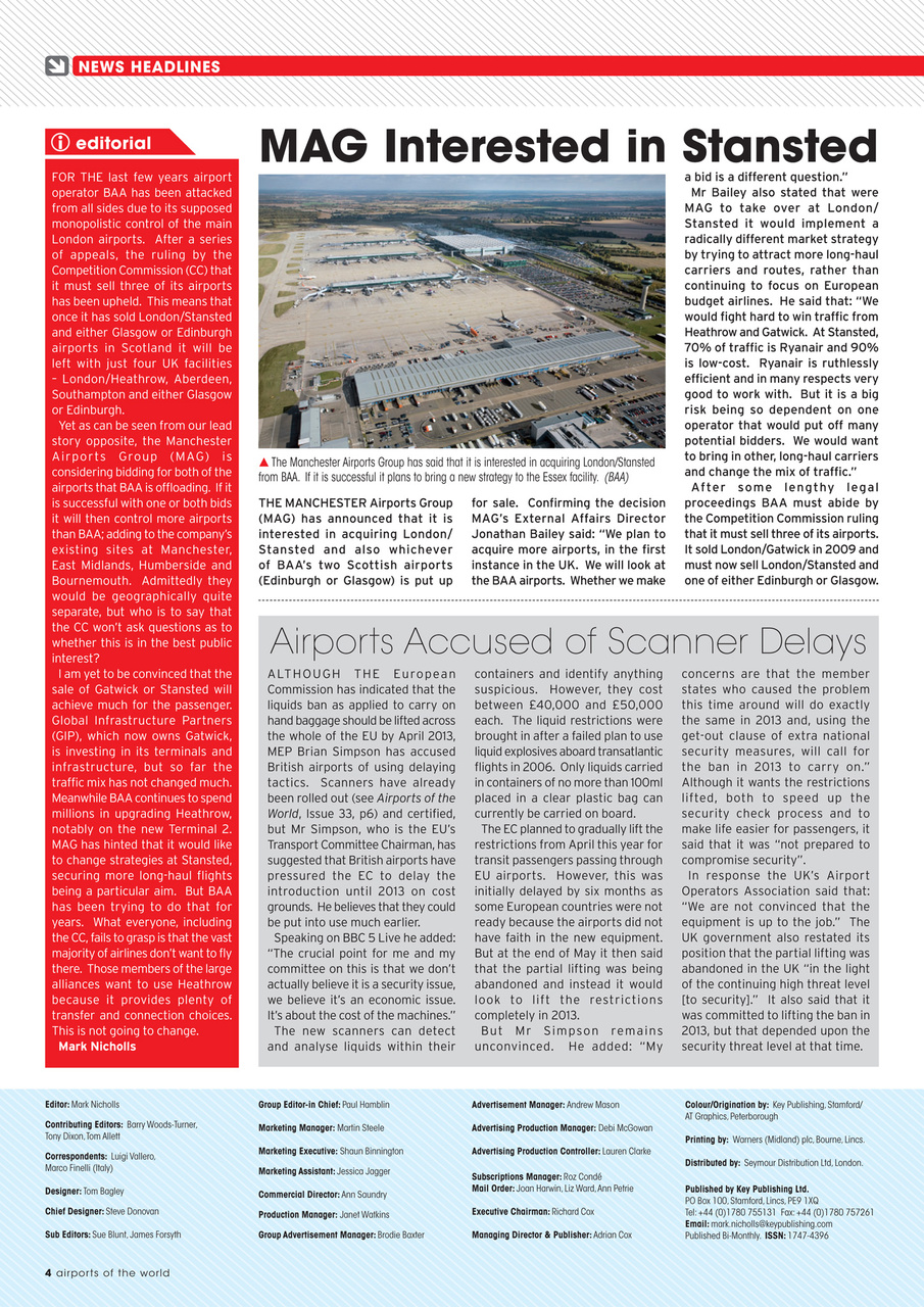 Airports of the World Preview Pages