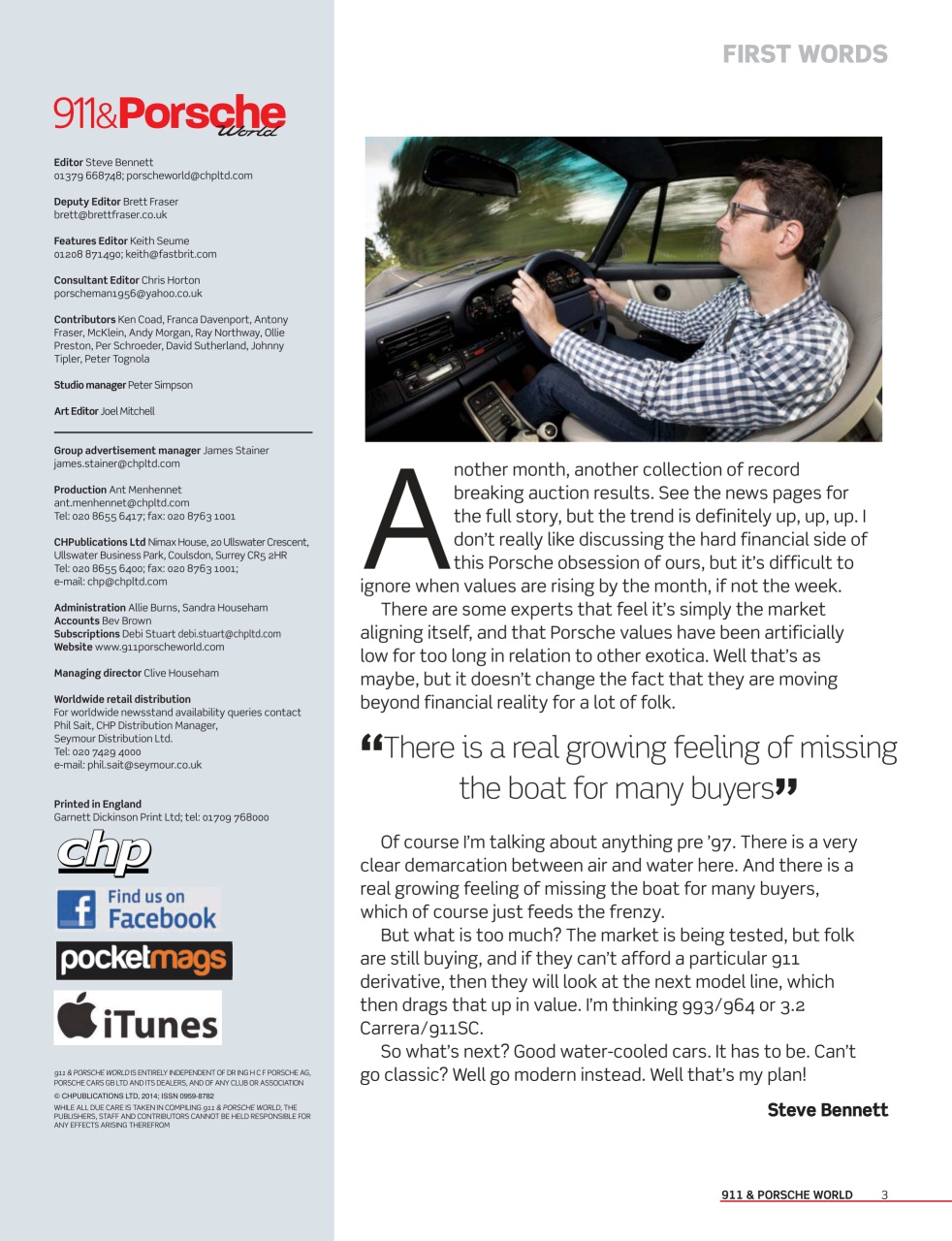 911 & Porsche World Preview Pages