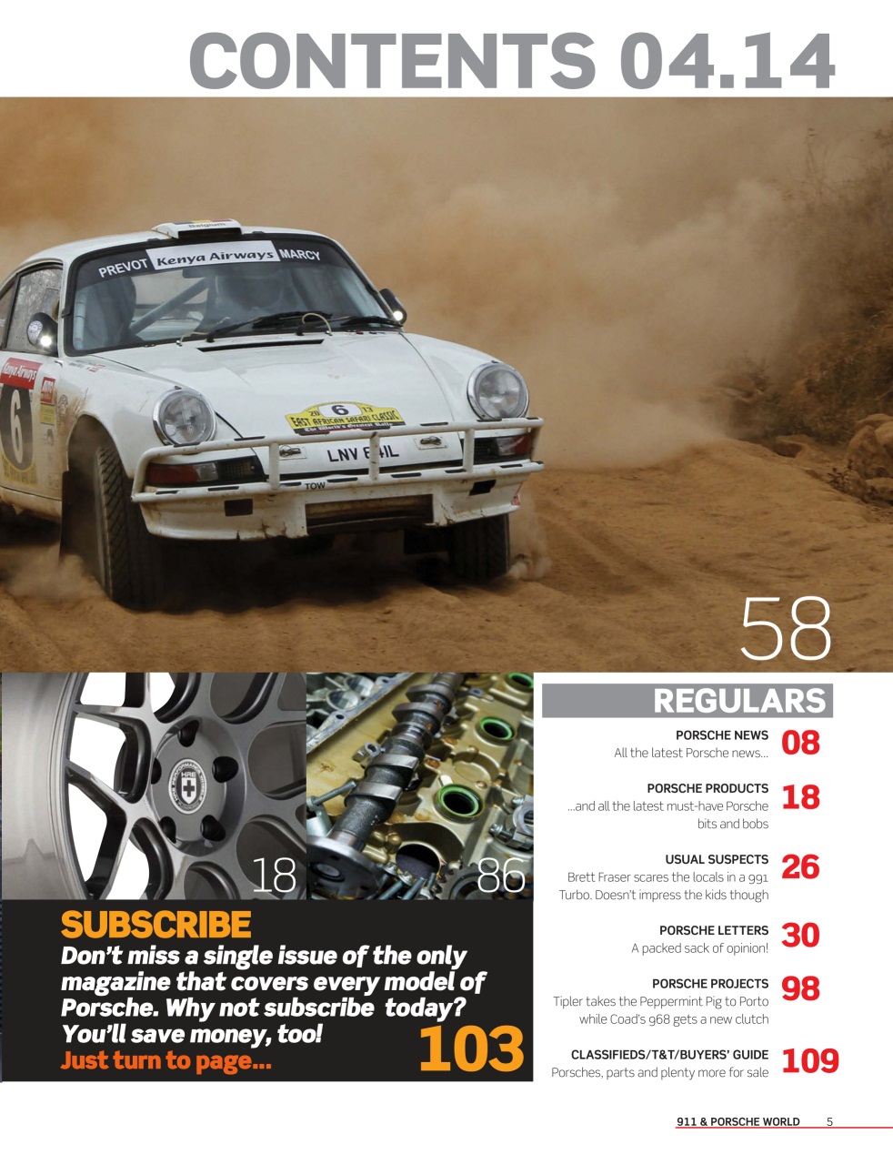911 & Porsche World Preview Pages