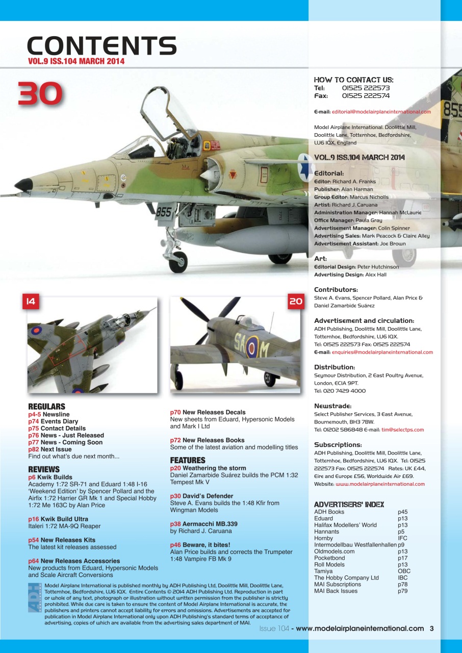 Model Airplane International Preview Pages