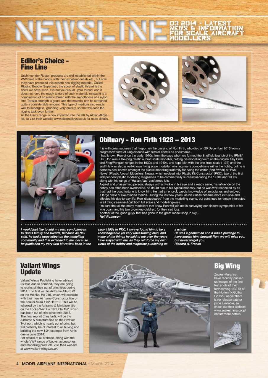 Model Airplane International Preview Pages