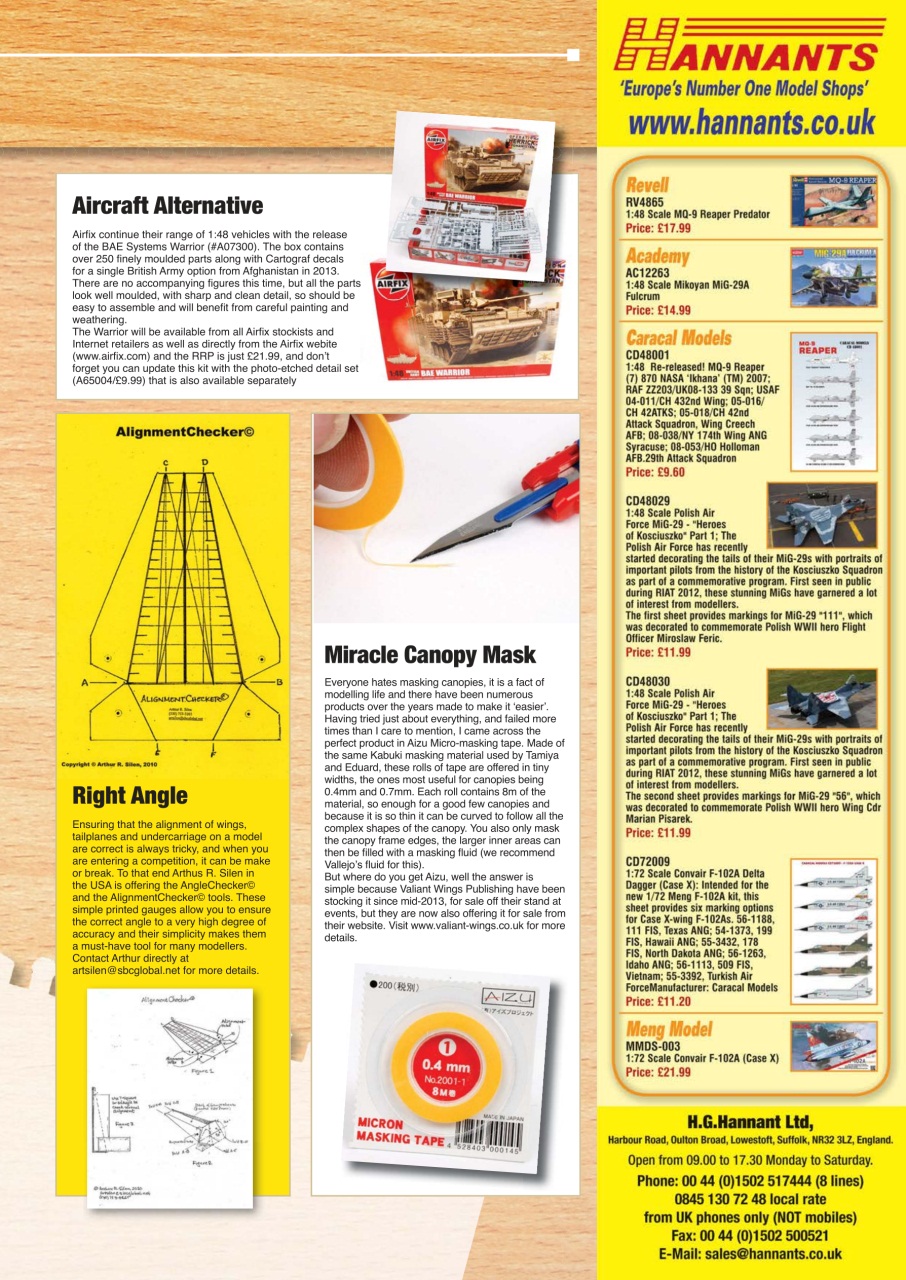 Model Airplane International Preview Pages