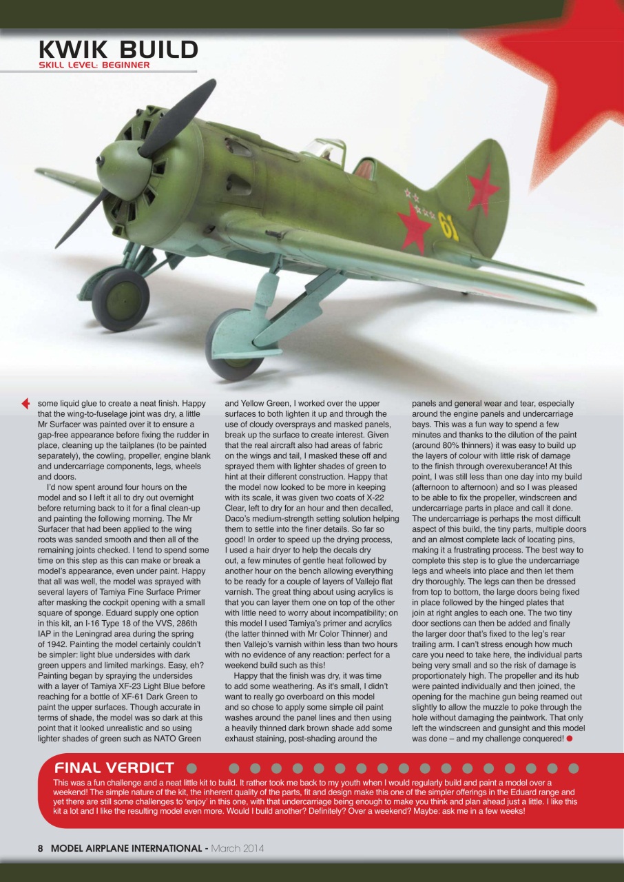 Model Airplane International Preview Pages