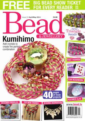 Bead & Jewellery Magazine issue Bead Issue 53