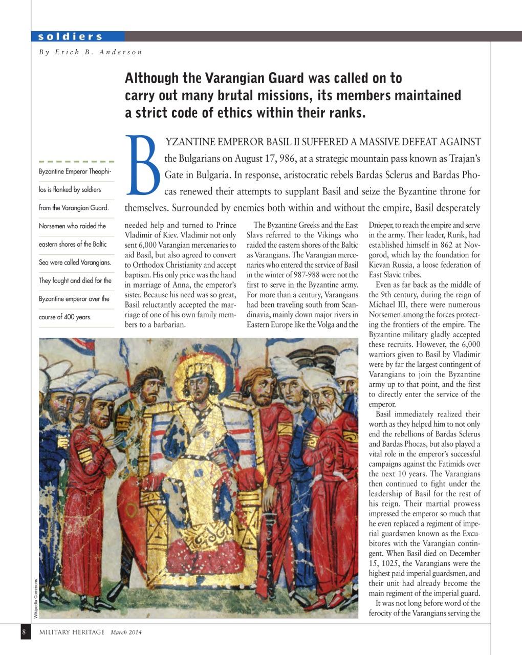 Military Heritage Preview Pages