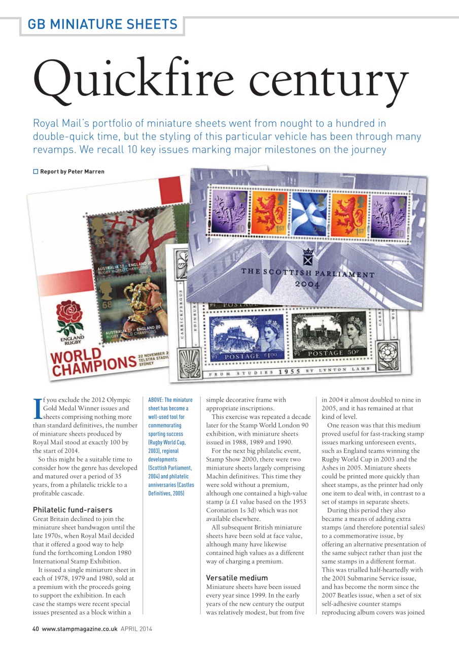 Stamp Magazine Preview Pages