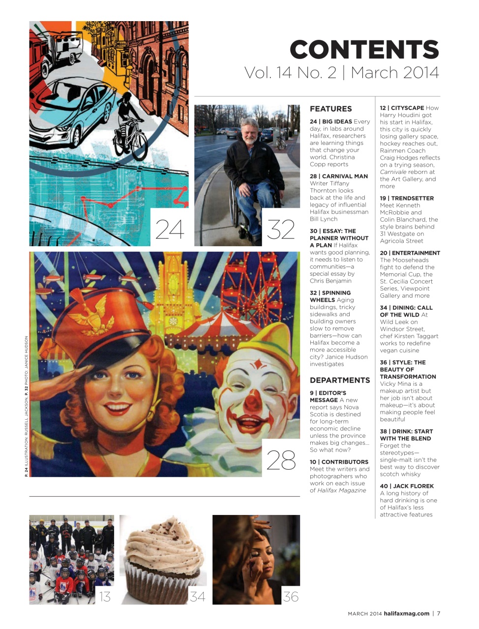 Halifax Magazine Preview Pages