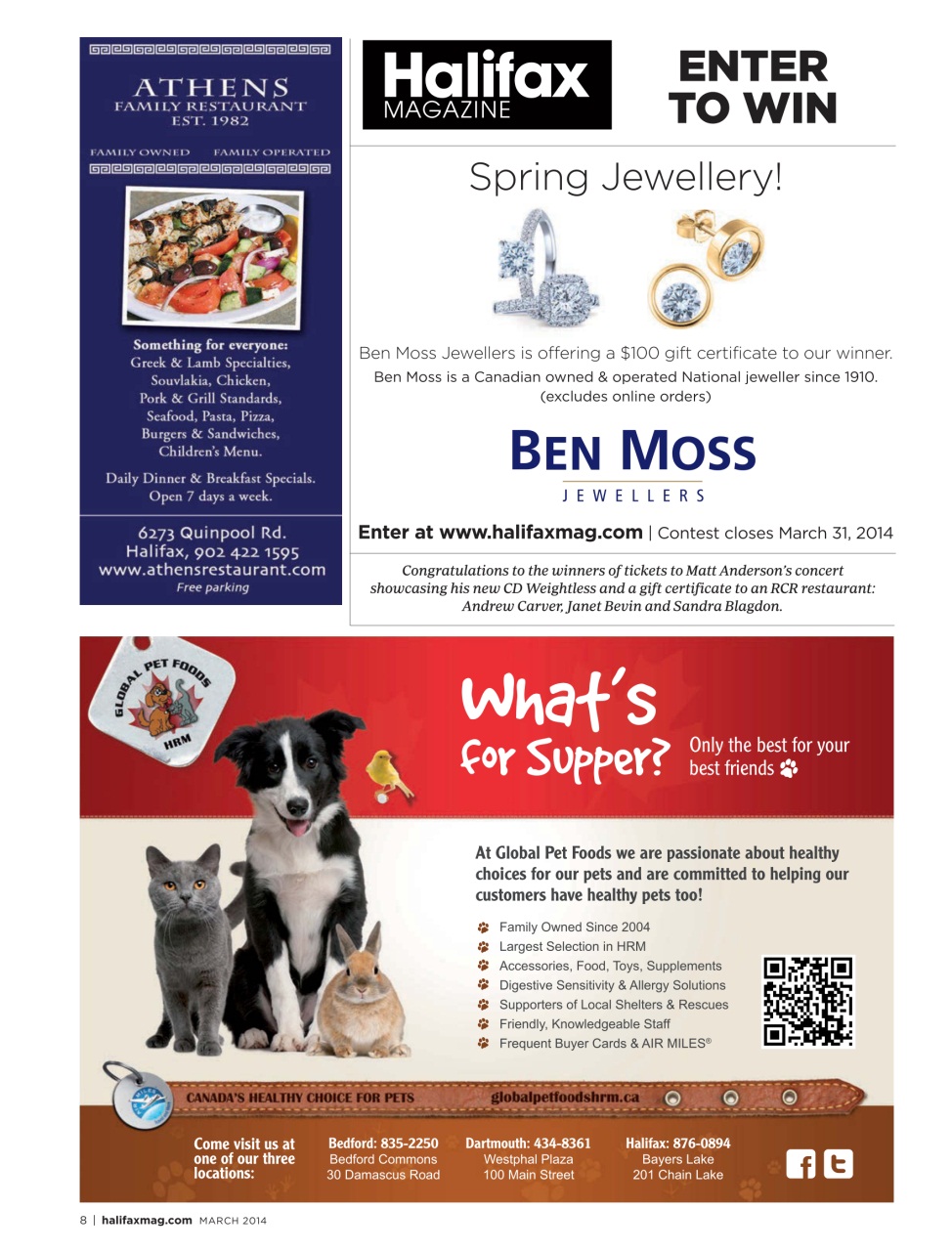 Halifax Magazine Preview Pages