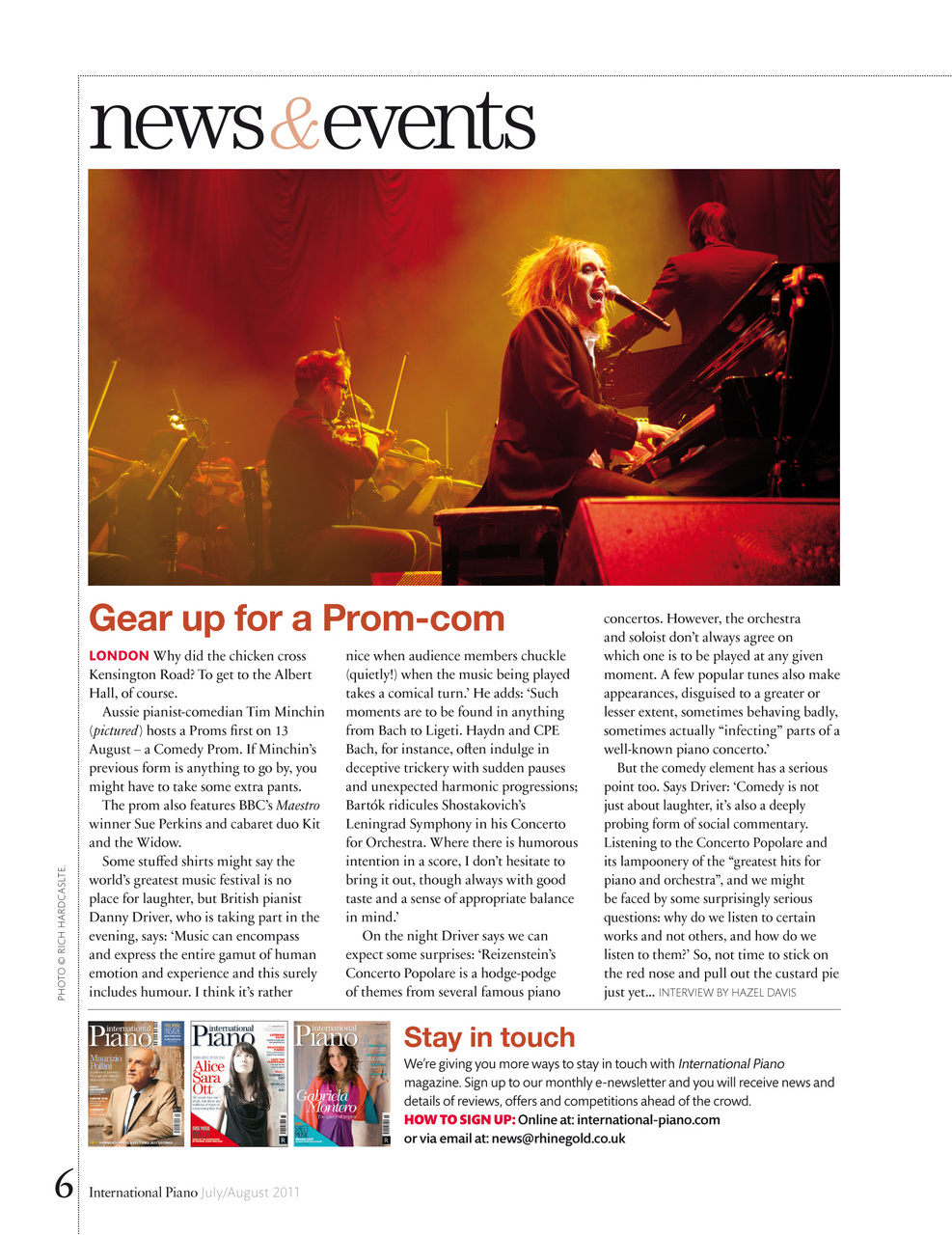 International Piano Preview Pages