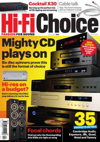 Hi-Fi Choice issue April 2014