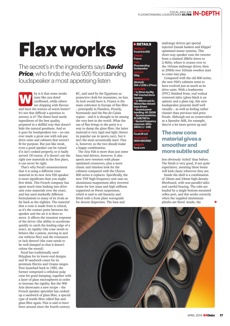 Hi-Fi Choice Preview Pages