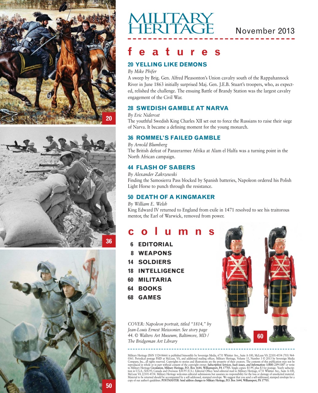 Military Heritage Preview Pages