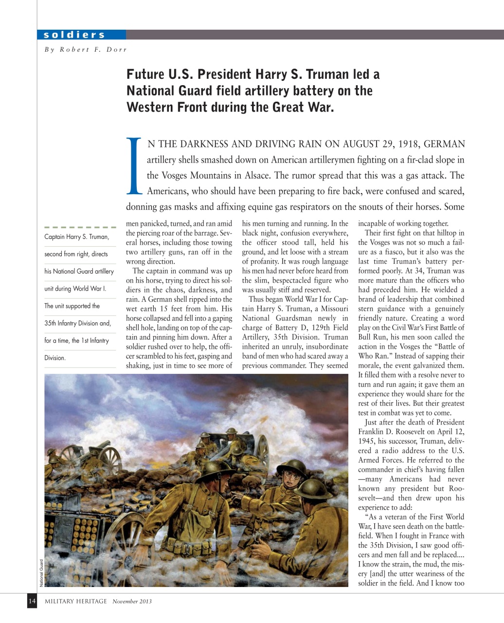 Military Heritage Preview Pages