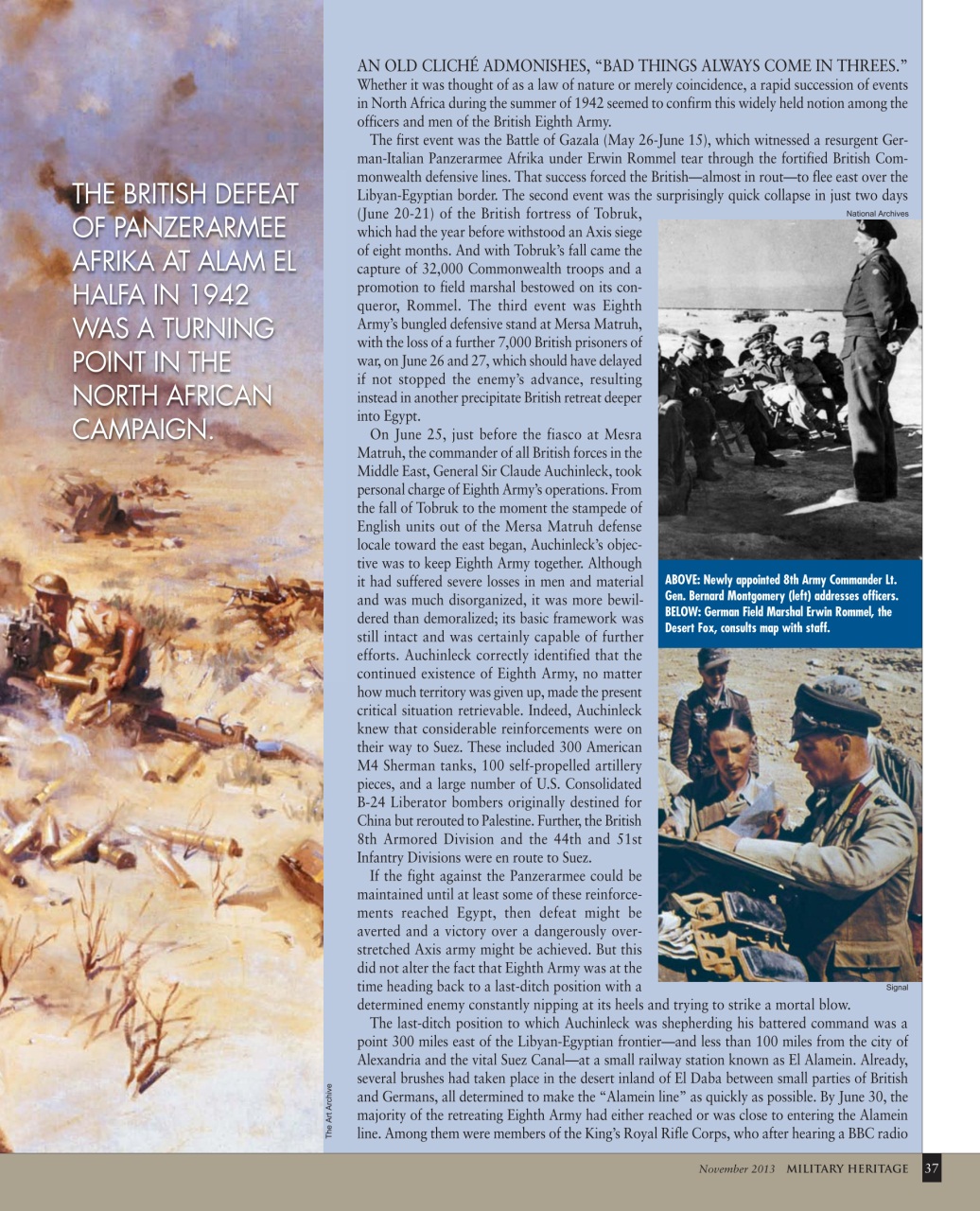 Military Heritage Preview Pages