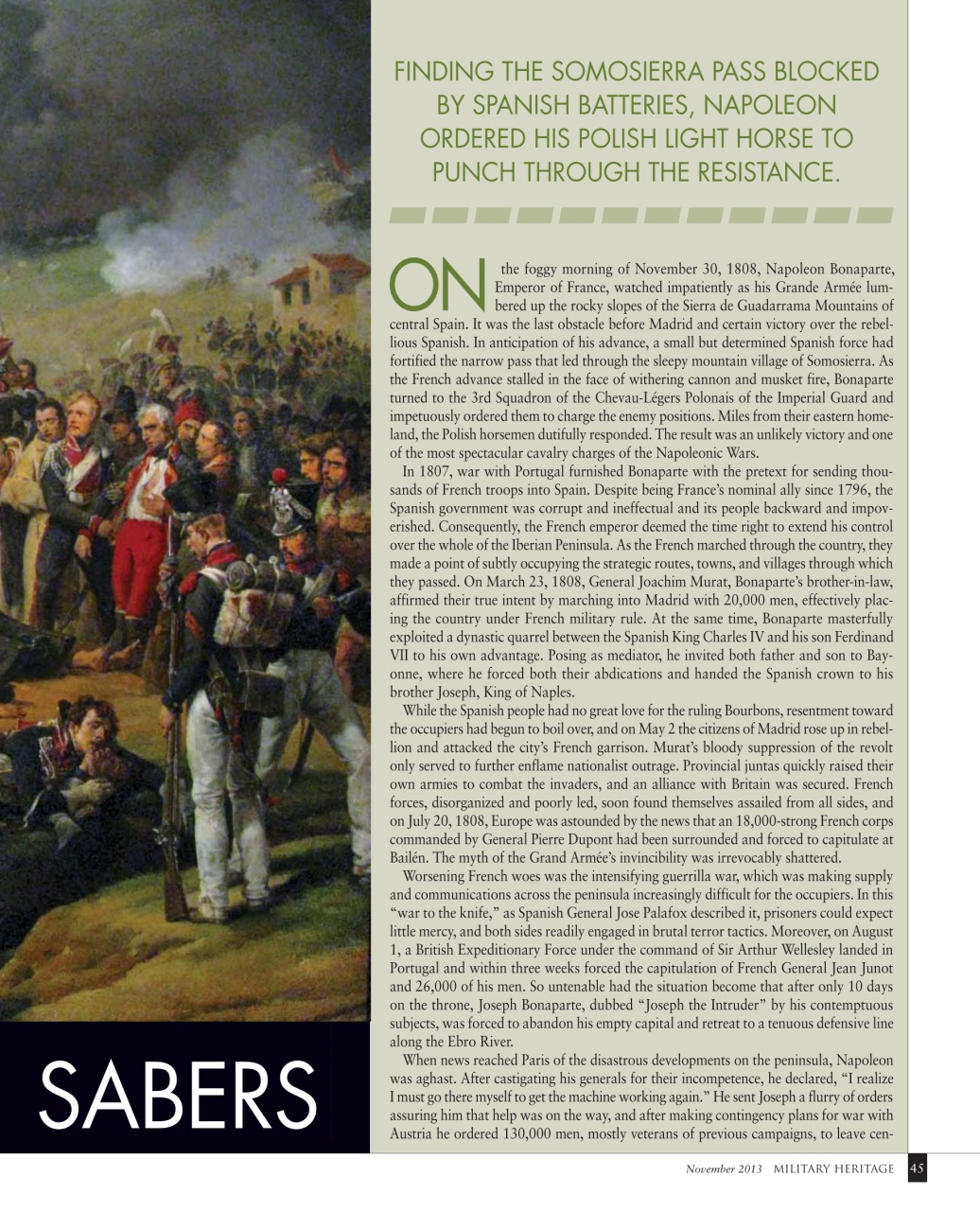 Military Heritage Preview Pages