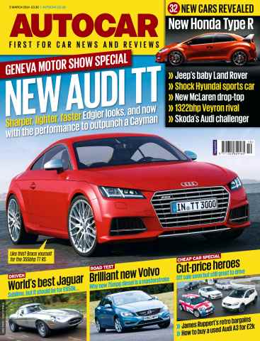 Autocar issue 5th March 2014